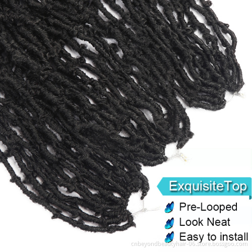 Soft Distressed Locs jumbo braid Butterfly Locs Crochet Hair  attachments hair braids extension